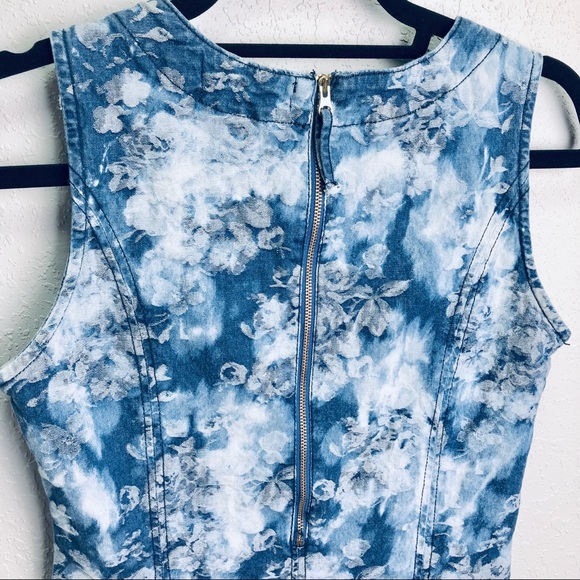 Denim Dress by Anna Scott Size Small - Picture 5 of 6